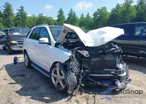 2017 Mercedes-Benz Gle 350 4Matic z USA, uszkodzony, nr VIN 4JGDA5HB6HA894234